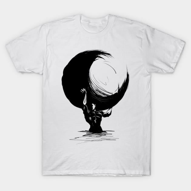 Atlas Rising T-Shirt by Mr.Pickles